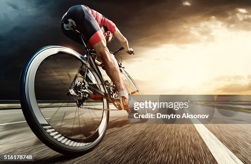 Professional Road Cyclist High-Res Stock Photo Getty Images