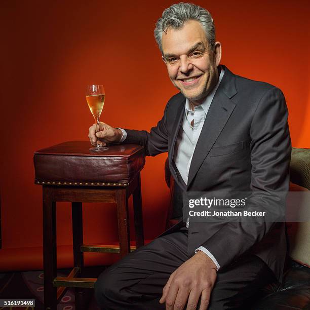 Actor Danny Huston is photographed at the Charles Finch and Chanel's Pre-BAFTA on February 7, 2015 in London, England. PUBLISHED IMAGE.