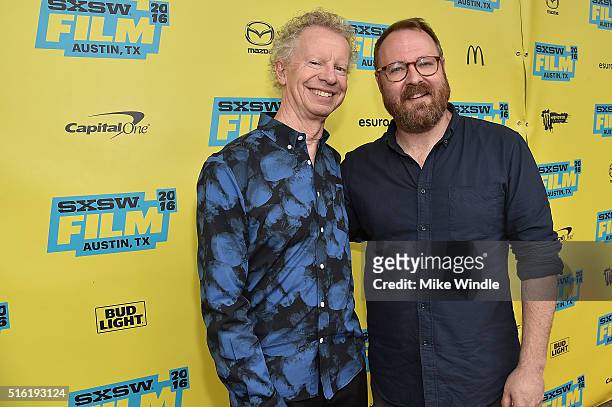 Terry Lickona and director Keith Maitland attend the screening of "A Song For You: The Austin City Limits Story" during the 2016 SXSW Music, Film +...