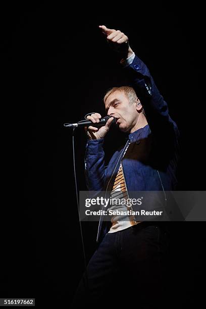 Karl Hyde of Underworld performs at at Columbiahalle on March 17, 2016 in Berlin, Germany.