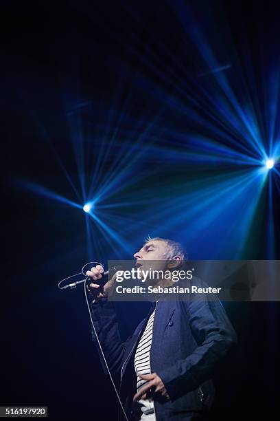 Karl Hyde of Underworld performs at at Columbiahalle on March 17, 2016 in Berlin, Germany.