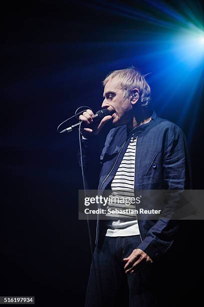 Karl Hyde of Underworld performs at at Columbiahalle on March 17, 2016 in Berlin, Germany.