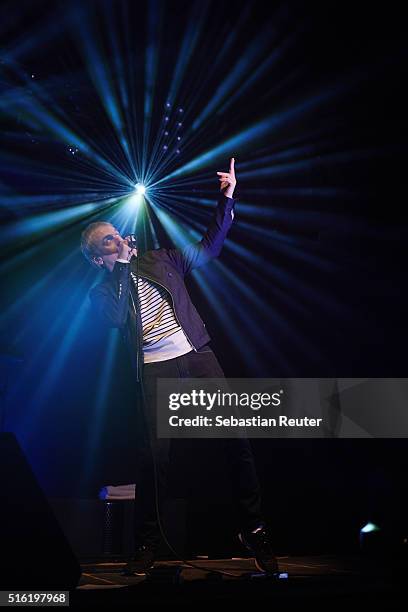 Karl Hyde of Underworld performs at at Columbiahalle on March 17, 2016 in Berlin, Germany.