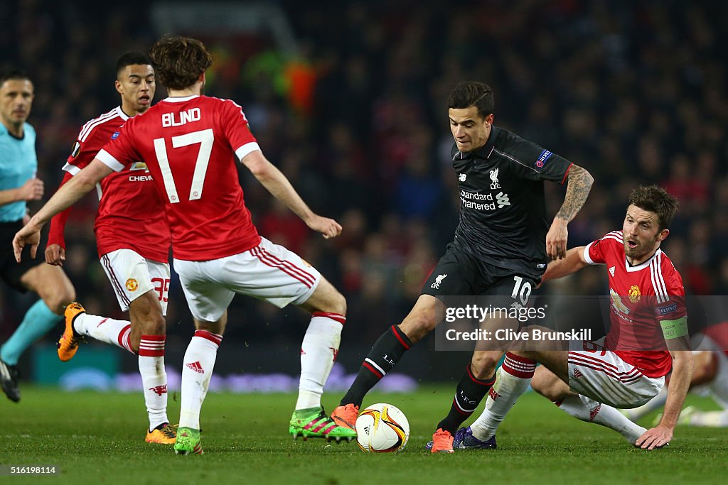 Manchester United v Liverpool - UEFA Europa League Round of 16: Second Leg