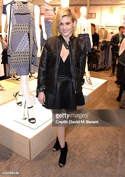 Ashley Roberts at the launch of The Edit, Matalan's new SS16 collection on March 17, 2016 in London, England.