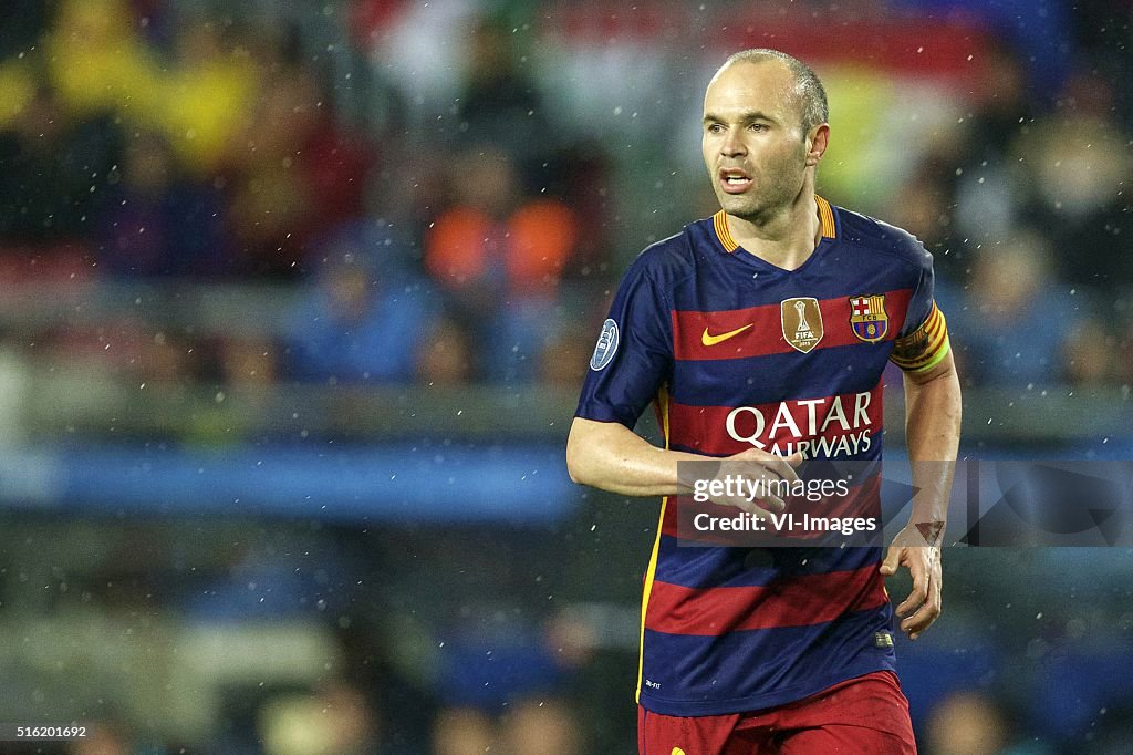 UEFA Champions League - "FC Barcelona v Arsenal"