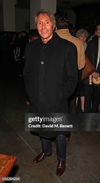 Francis Veber attends the press night after party for the Kenneth Branagh Theatre Company's production of "The Painkiller" at Garrick Theatre on...