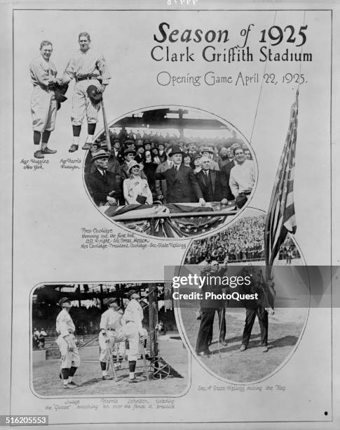 1925 Baseball Program Baseball Fan Poster Photos and Premium High Res Pictures - Getty Images