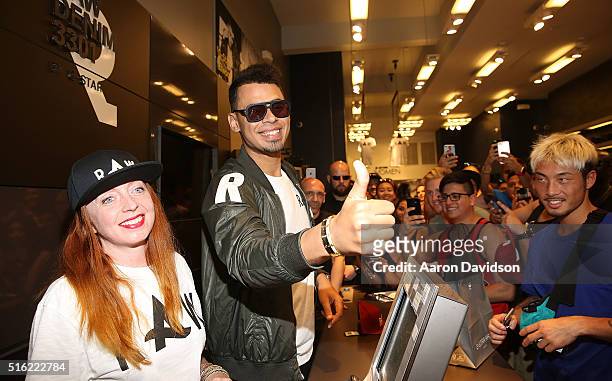 Afrojack attends an in-store meet and greet at G-Star on March 17, 2016 in Miami Beach, Florida.