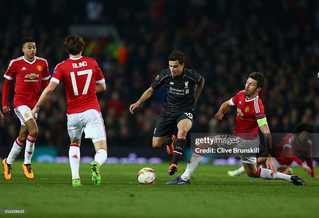 Manchester United v Liverpool - UEFA Europa League Round of 16: Second Leg