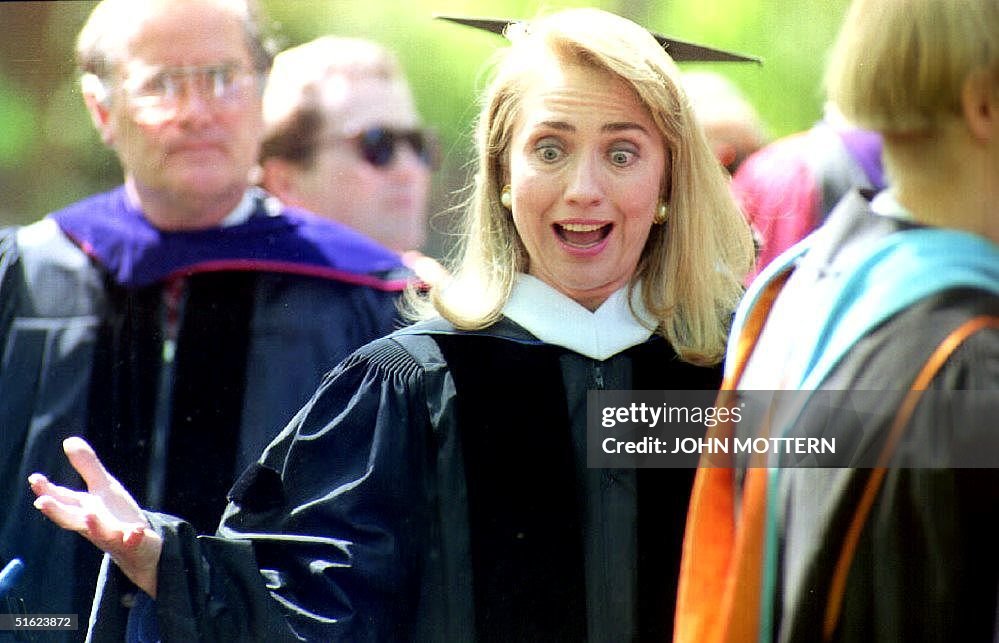 Hillary  Clinton, a 1969 graduate of Wellesley Col