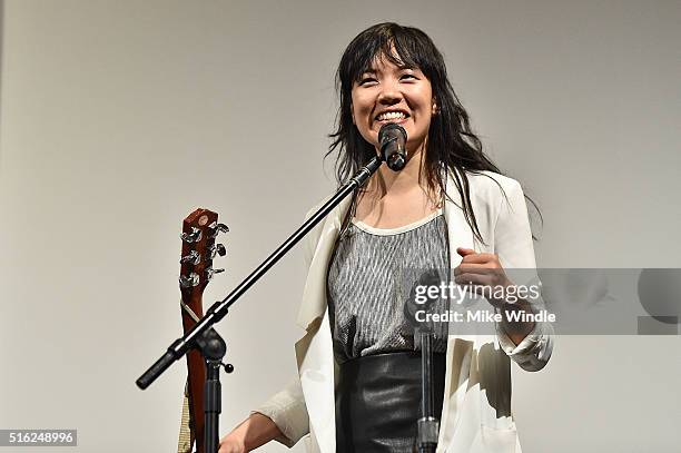 Musician Thao Nguyen attends the screening of "A Song For You: The Austin City Limits Story" during the 2016 SXSW Music, Film + Interactive Festival...