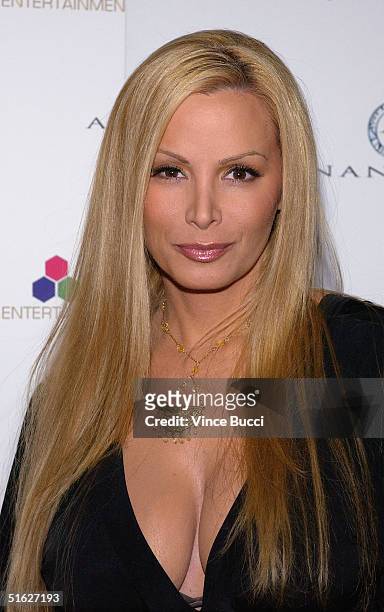 Actress Cindy Margolis attends Indian designer Anand Jon's West Coast debut couture fashion show "Apsare: Divine Concubines" on October 29, 2004 at...