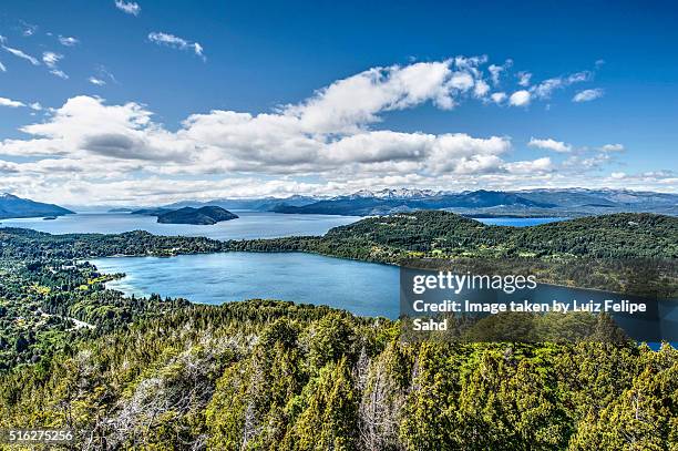 nahuel huapi lake - nahuel huapí bildbanksfoton och bilder