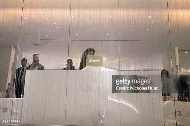 View of the interior store as Barneys New York celebrates its new downtown flagship in New York City on March 17, 2016 in New York City.