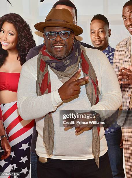 Cedric The Entertainer attends "Barbershop: The Next Cut" at Regal Atlantic Station on March 17, 2016 in Atlanta, Georgia.