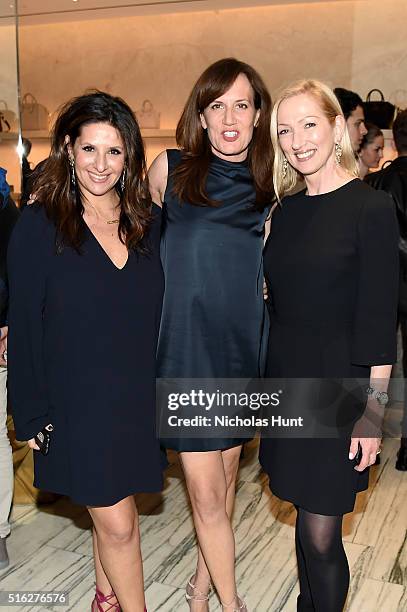 Charlotte Blechman, Daniella Vitale, and Paula Faulk attend as Barneys New York celebrates its new downtown flagship in New York City on March 17,...