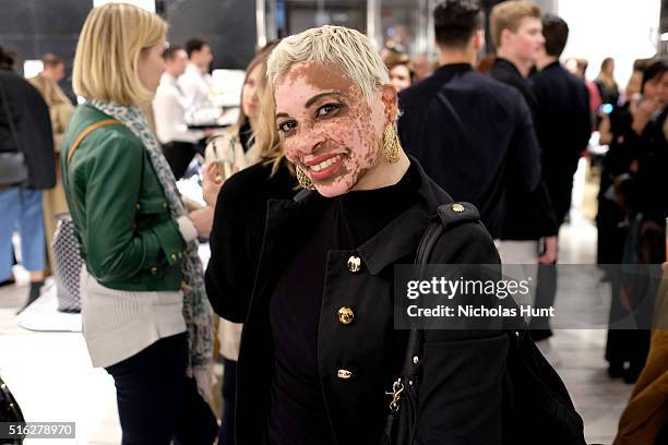 Jackie Ellis attends as Barneys New York celebrates its new downtown flagship in New York City on March 17, 2016 in New York City.