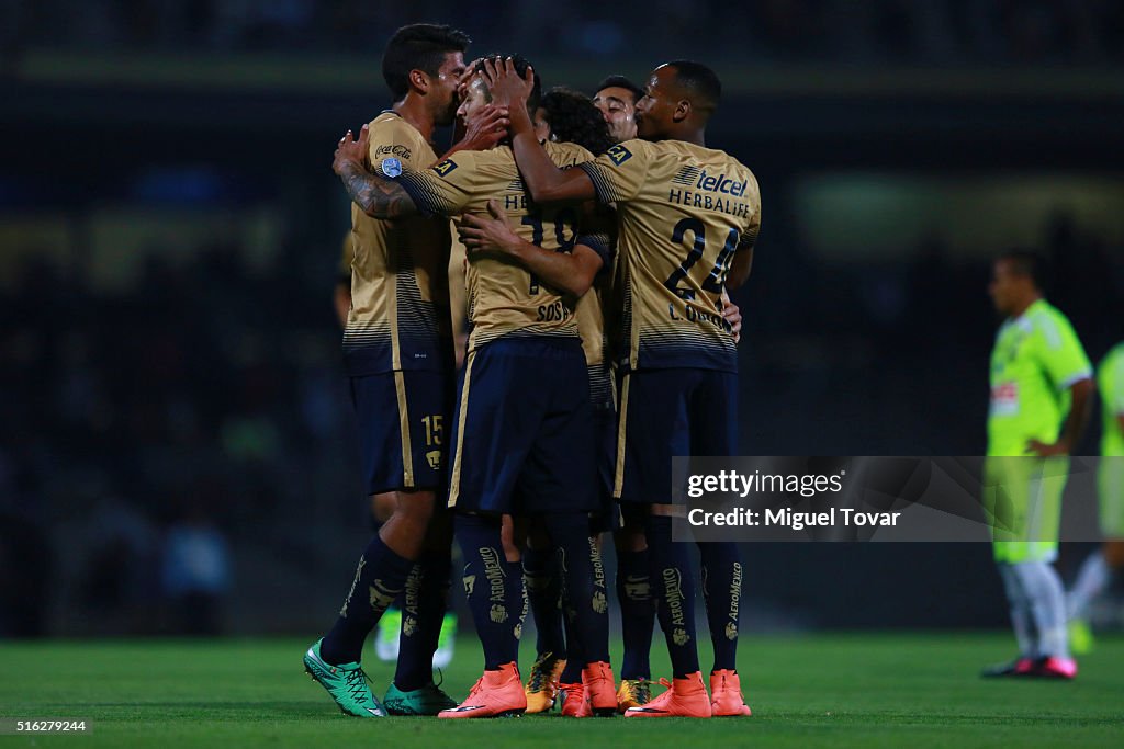 Pumas UNAM v Deportivo Tachira - Copa Bridgestone Libertadores 2016