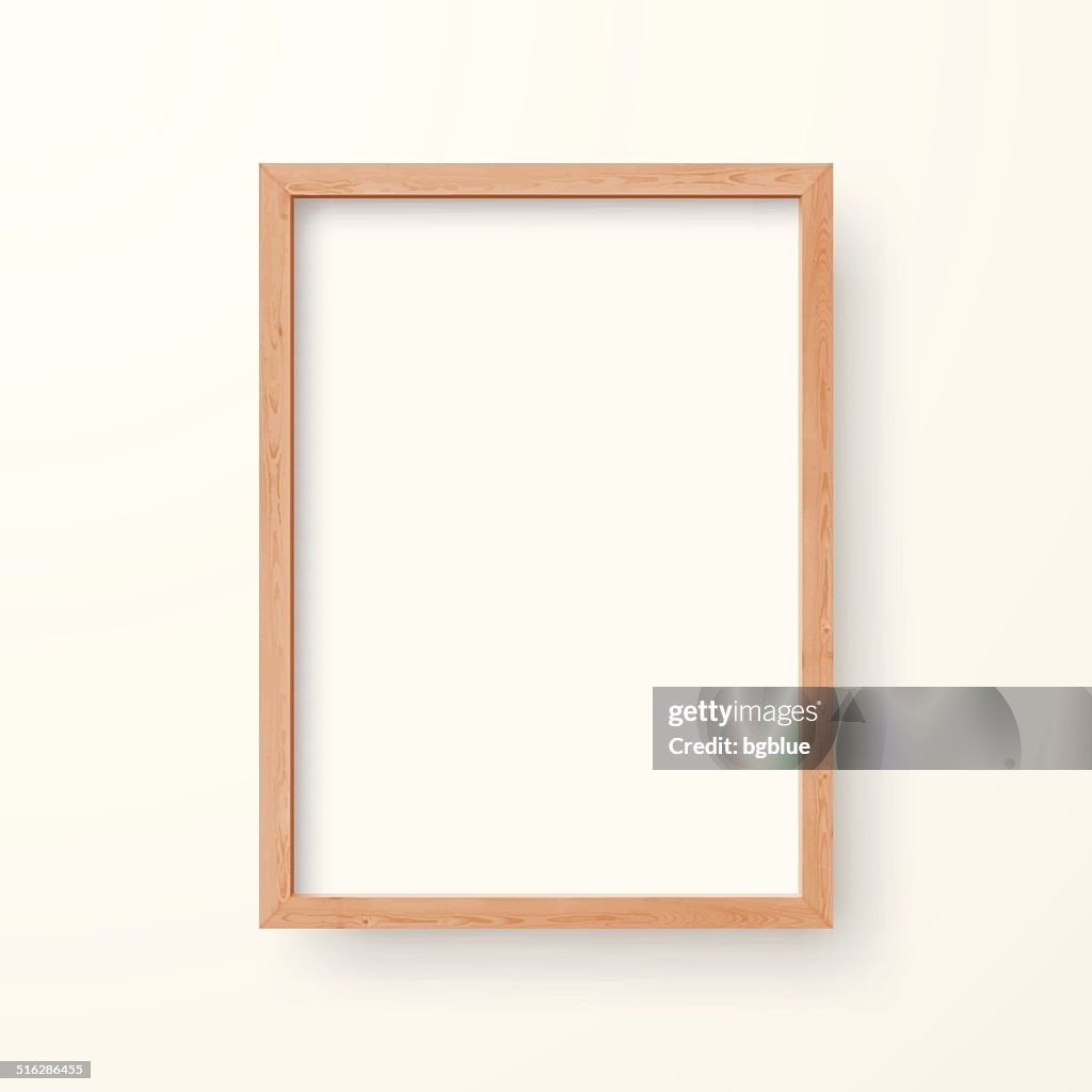 Blank Frame on White Background