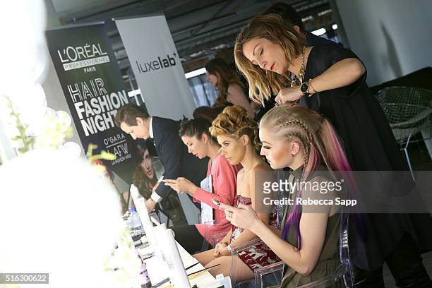 69 Oreal Professionnel Hair Fashion Night At L A Fashion Week Photos and  Premium High Res Pictures - Getty Images