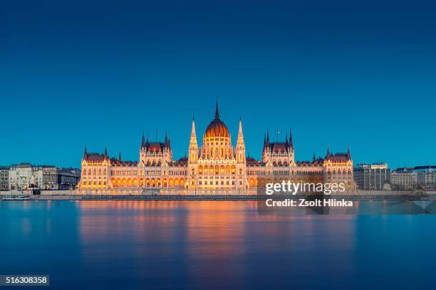 budapest parliament - budapest photos et images de collection