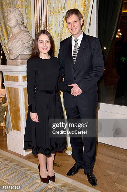 Prince Leka of Albania announces his Wedding in Tirana on October 8, 2016 with his fiancee Elia Zaharia . Held at Cercle Interallie on March 17, 2016...