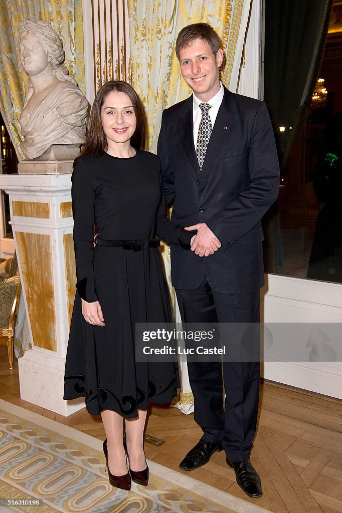 Prince Leka II Of Albania Announces His Wedding at Cercle de L'Union Interallie In Paris