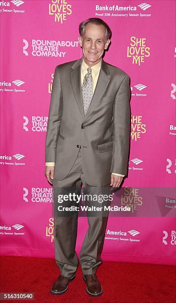 Jim Walton attends the Broadway Opening Night Performance press reception for 'She Loves Me' at Studio 54 on March 17, 2016 in New York City.