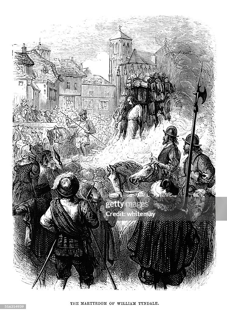 El martirio de William Tyndale