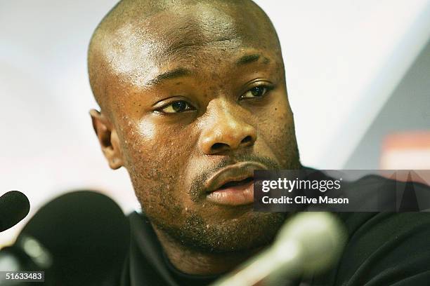 William Gallas of Chelsea during the Chelsea Training Session and Press Conference before the UEFA Champions League match against CSKA Moscow at The...