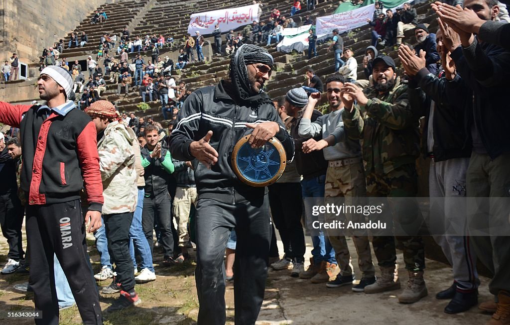 Anti regime protest in Syria
