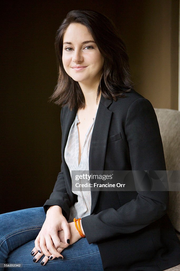 Shailene Woodley, Los Angeles Times, March 13, 2016