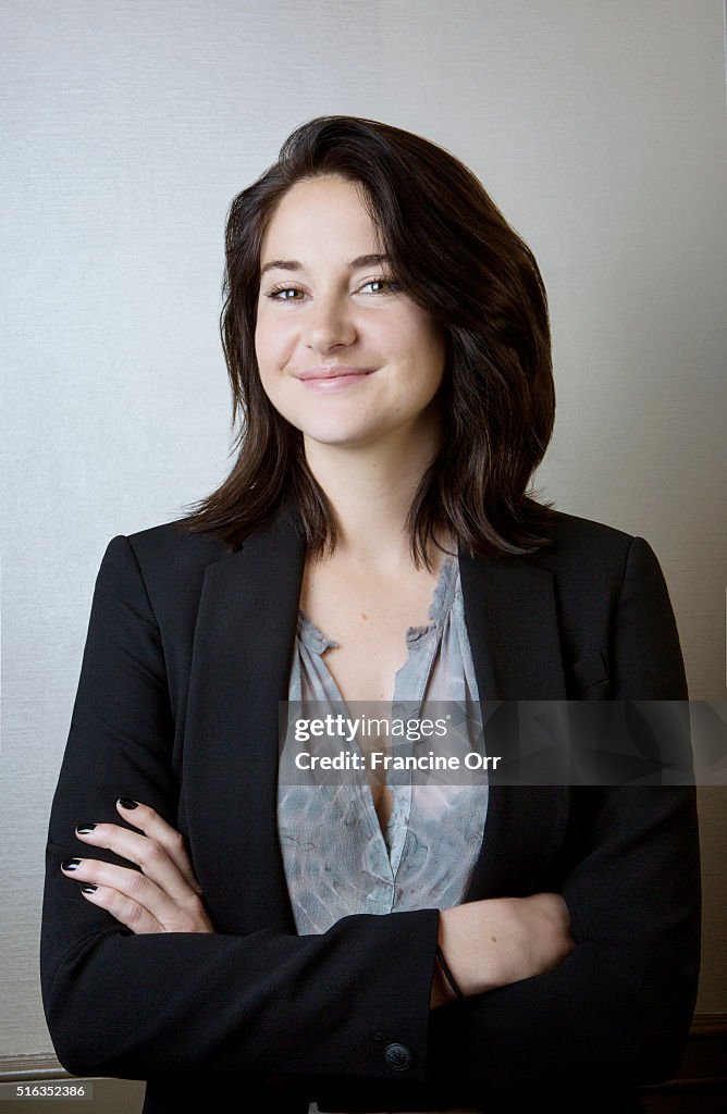 Shailene Woodley, Los Angeles Times, March 13, 2016