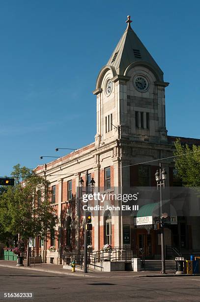 old strathcona district, old post office - the old strathcona stock pictures, royalty-free photos & images