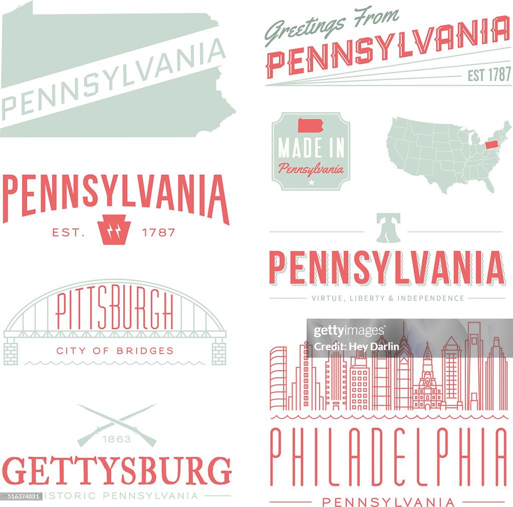 Pennsylvania Typography