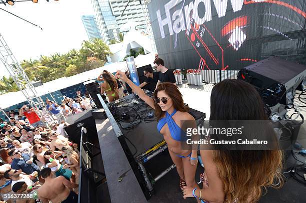 Hardwell performs at SiriusXM's 'UMF Radio' Broadcast Live From The SiriusXM Music Lounge at 1 Hotel South Beach at 1 Hotel South Beach on March 18,...