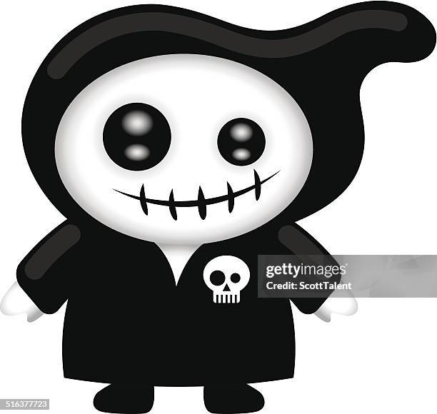 Spooky Character Vector Vector Character Sheet Fotografías e imágenes de stock - Getty Images