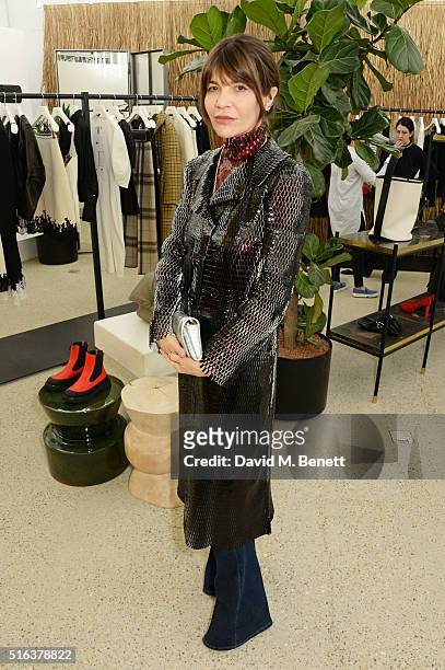 Carla Maria Orsi Carbone attends an exclusive VIP preview of the Dover Street Market on March 18, 2016 in London, England.