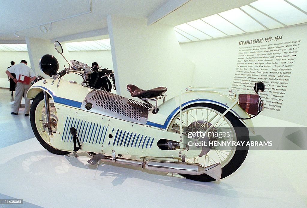 One of the rarer motorcycles at The Art of the Mot