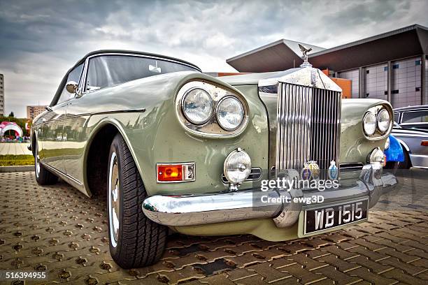 rolls-royce silver cloud iii drophead coupé - rolls royce stock-fotos und bilder