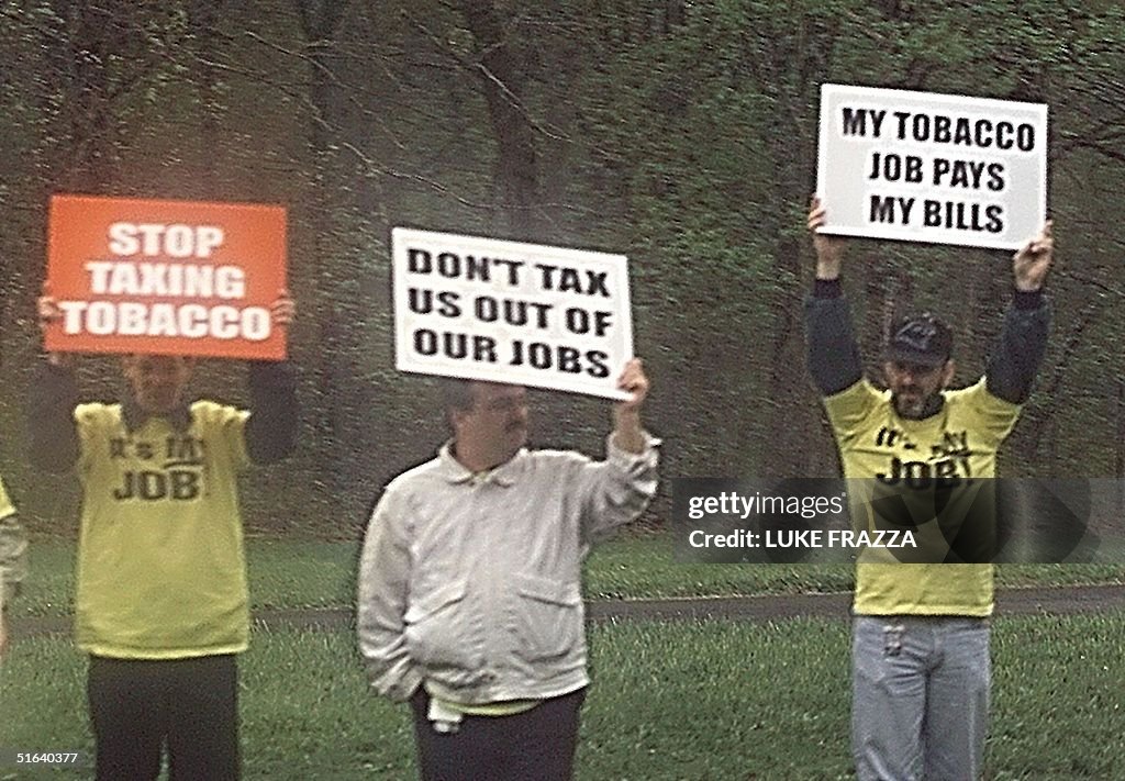 This photo shot through a rainy window of a van in