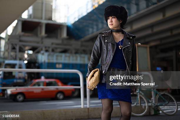 Niv Shiomi attends the Tokyo New Age show during Tokyo Fashion Week on March 18, 2016 in Tokyo, Japan.