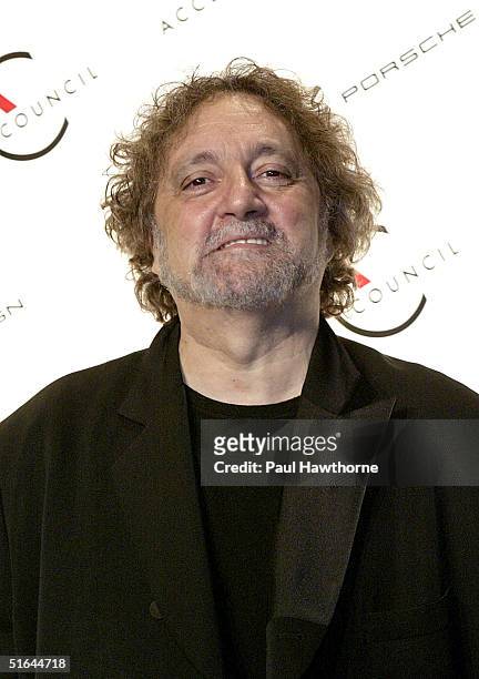 Designer Carlos Falchi arrives for the 2004 ACE Awards on November 1, 2004 at Cipriani 42nd street, in New York City.
