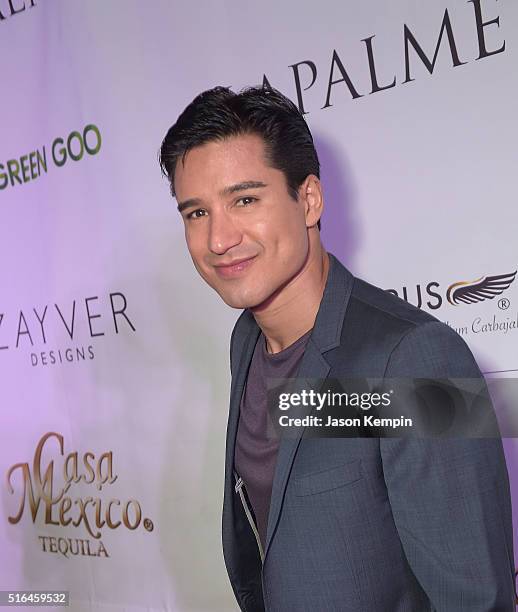 Mario Lopez attends the LAPALME Magazine Spring Affair at The Room on March 18, 2016 in Los Angeles, California.