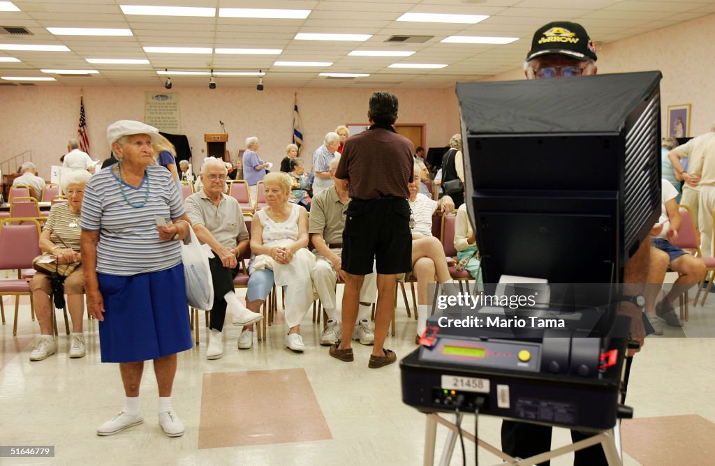 Florida Voters Go To The Polls