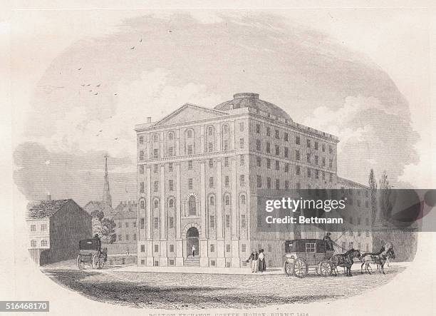 Exchange Coffee House Boston Photos and Premium High Res Pictures