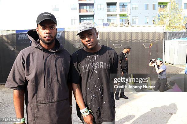 Jesse Mizell and Jay IDK attend Fader Fort, presented by Converse at the SXSW Music Festival on March 18, 2016 in Austin, Texas.