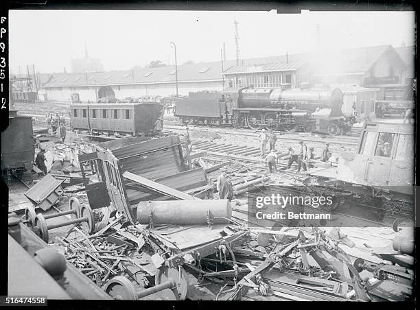 Nearly twenty deaths and injuries to 150 others persons was the toll of the wreck and fire of the French Boat express train, which bound from Paris...