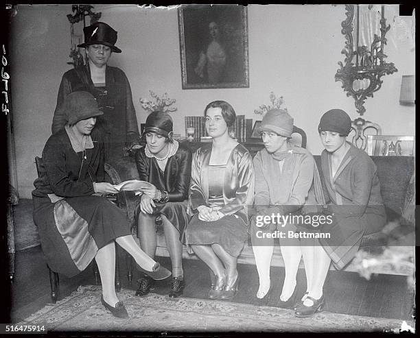 Meeting was held at the home of miss Muriel Wurts-Dundas, Park Avenue, New York City, on the afternoon of March 10th to discuss plans for the annual...